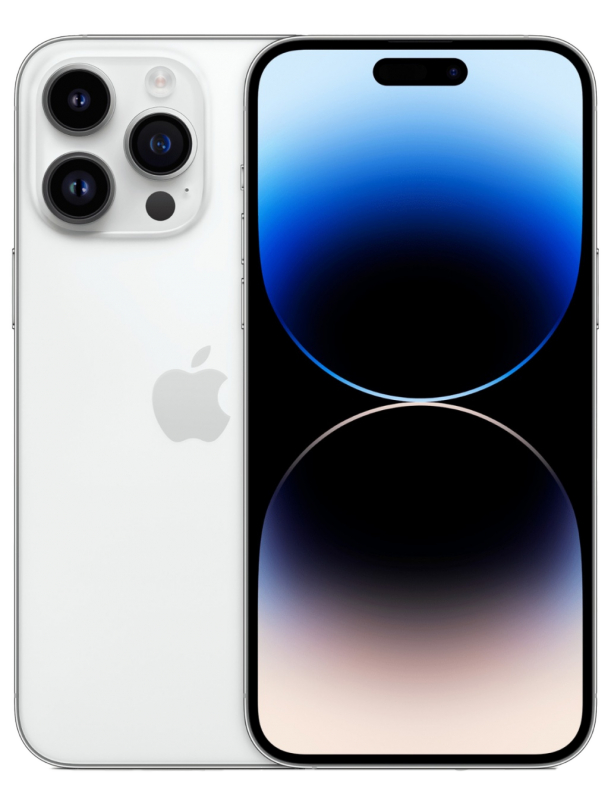 Apple iPhone 14 Pro, 128 ГБ, серебристый, eSIM
